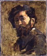 Jean - Baptiste Carpeaux Portrait of Antoine Vollon Sweden oil painting artist